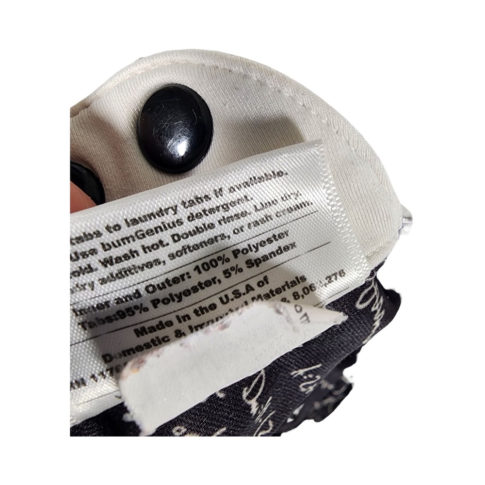 BumGenius Albert Science Math Physics Pocket Cloth Diaper with Insert Snap Rise - Picture 9 of 10